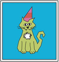 birthday kitten